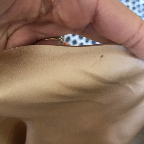 Maje gold & white one shoulder mini dress - Picture 6 of 6